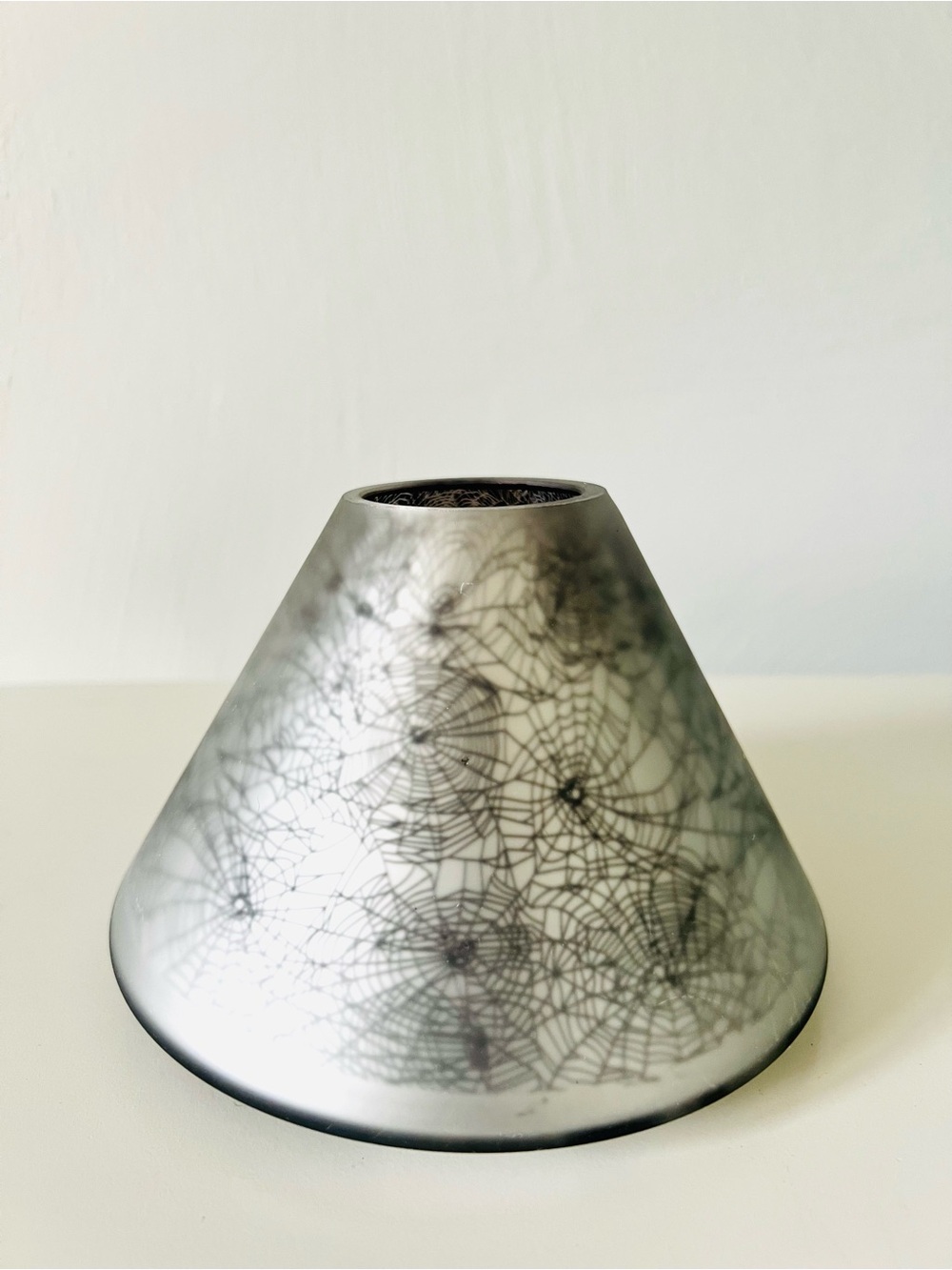 Yankee Candle Frosted Spiderweb Original Jar Shade